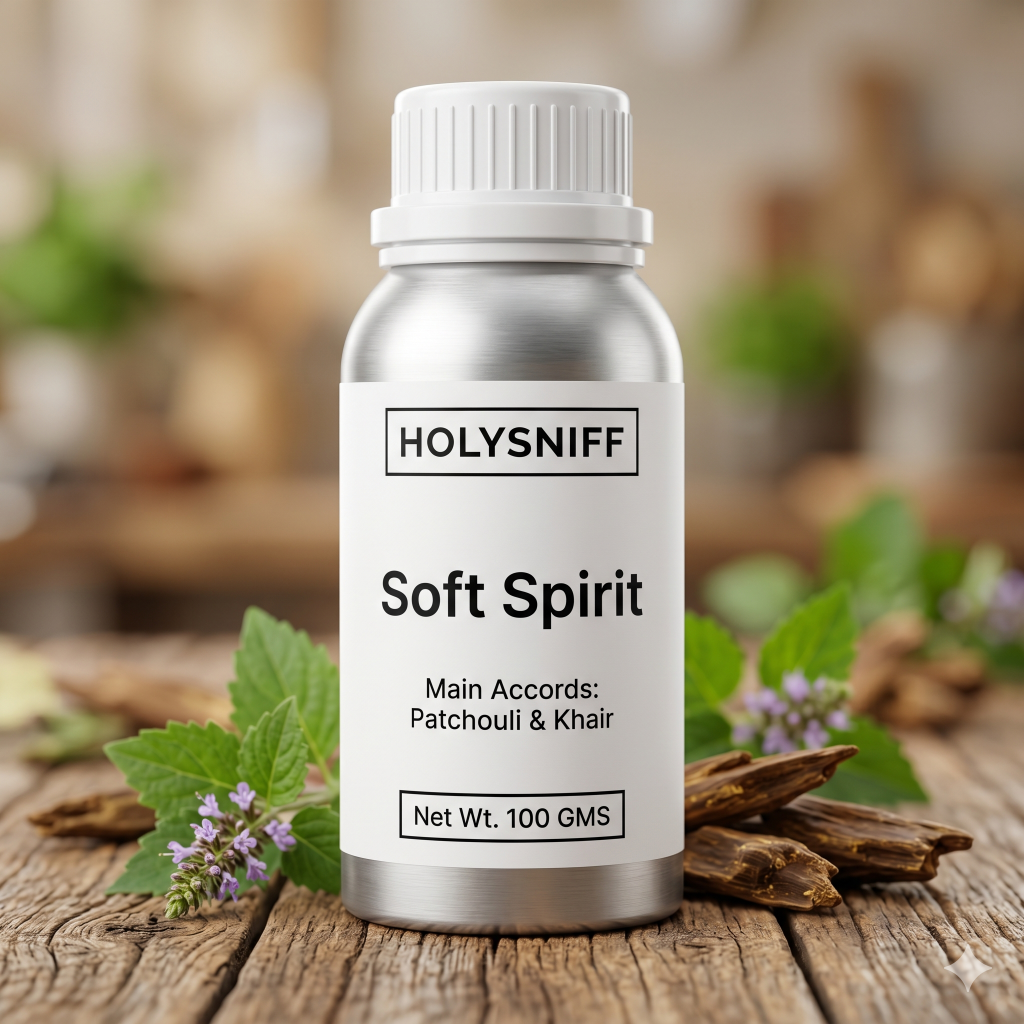 Soft Spirit 100Ml | Luxury Candle Fragrance | Premium Long Lasting Fragrance - Main Accords Patchouly & Khair